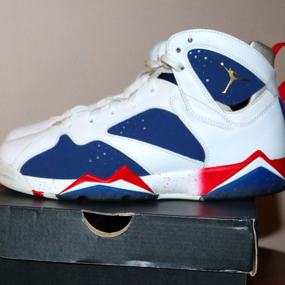 Nike Air Jordan 7 Retro Olympic Tinker Alternate